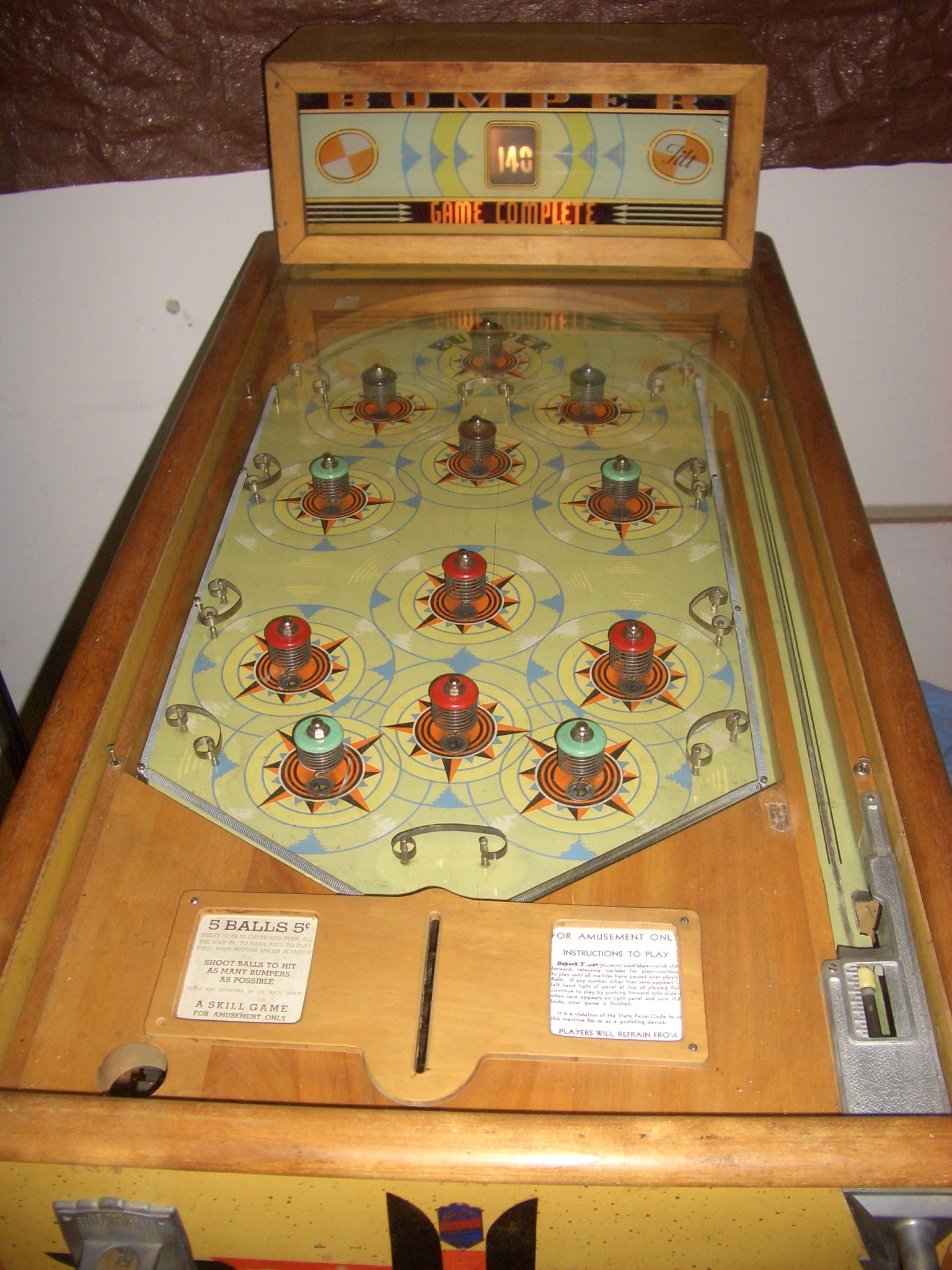 history of the pinball machine