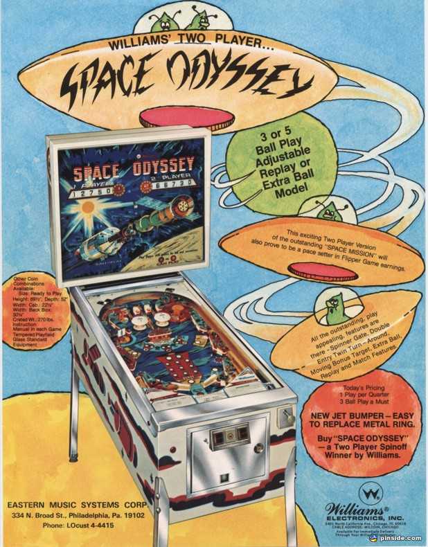 Space Mission Pinball Machine