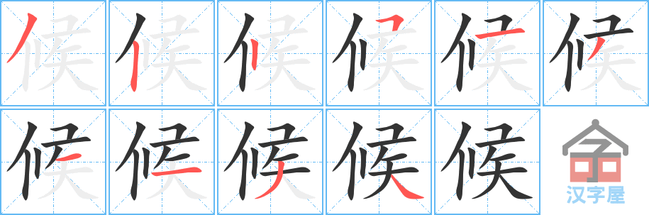 时候 shíhou – Basic Chinese Characters of CHI 103 & 108