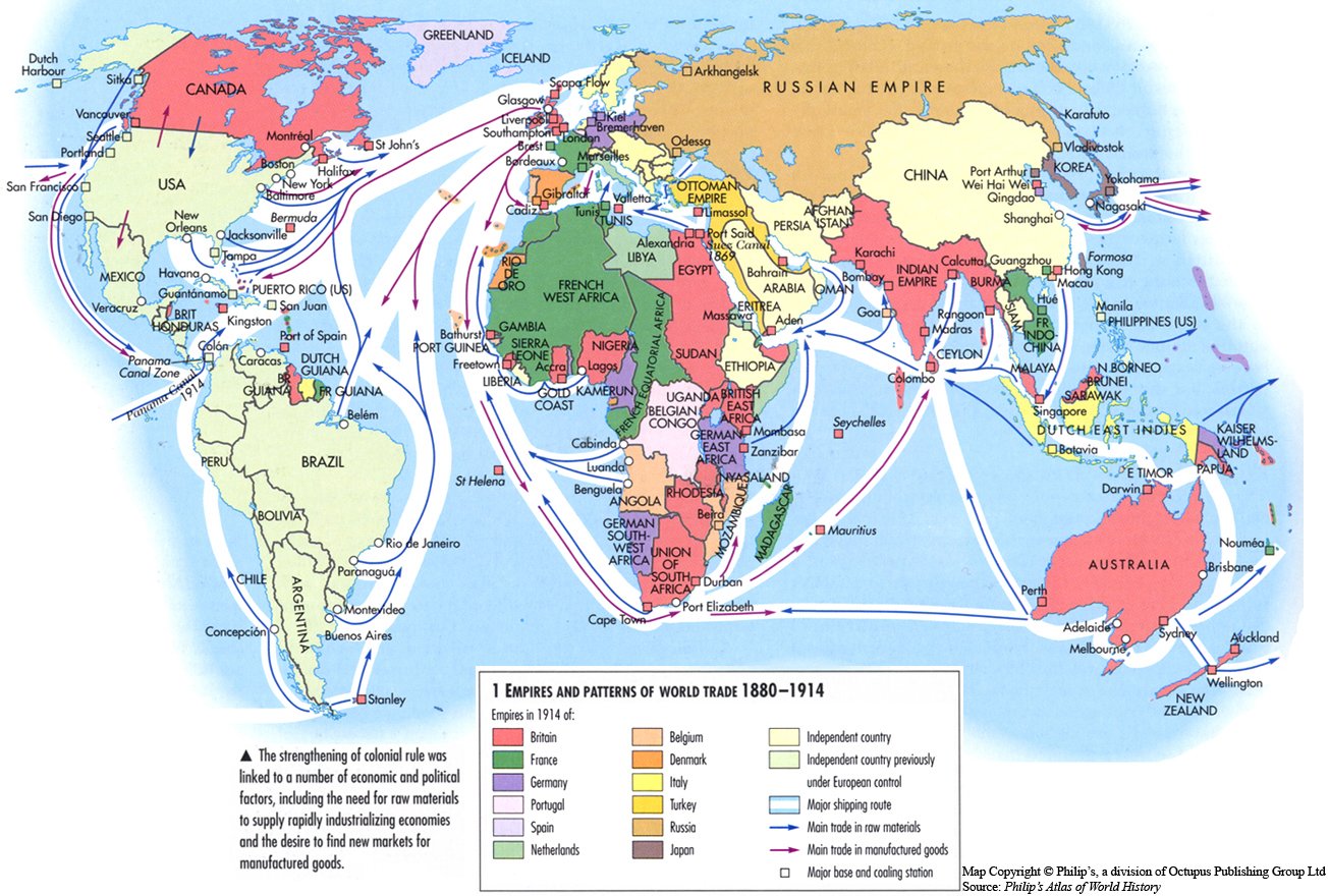 Empires And Patterns Of World Trade 1880 1914 