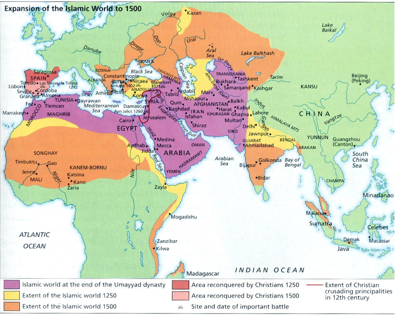 MG Expansion Of The Islamic World To 1500 