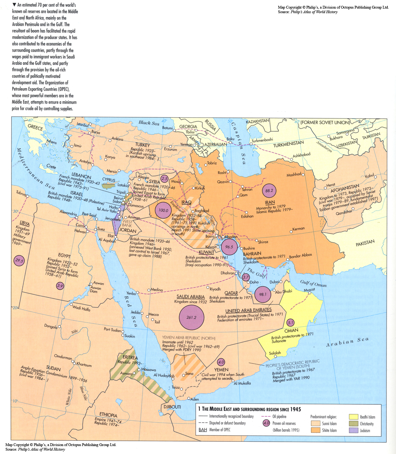 Middle East Map Before 1945 - United States Map