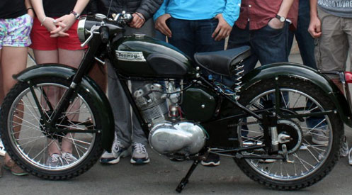 1956 Tiger Cub Motorcycle