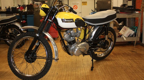 1963 Tiger Cub Motorcycle