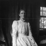 Mrs. Allen in her living room. Marshall, Texas. 1899/1900.