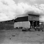 Donohoo’s Warehouse. Plainview, Texas. 1899.