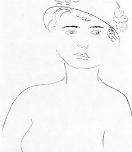 Matisse. Loulou, Torse nu. 1914-15.