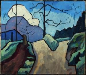 Kahl [Barren landscape] 1947.